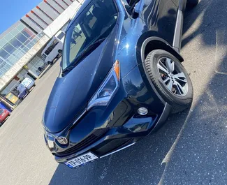 Front view of a rental Toyota Rav4 in Kutaisi, Georgia ✓ Car #9484. ✓ Automatic TM ✓ 0 reviews.