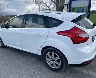 Car Hire Ford Focus #9388 Manual at Tirana airport, equipped with 1.0L engine ➤ From Romeo in Albania.