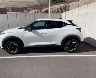 Biludlejning Nissan Juke #9511 Automatisk i Tenerife Syd Lufthavn, udstyret med 1,0L motor ➤ Fra Philip i Spanien.