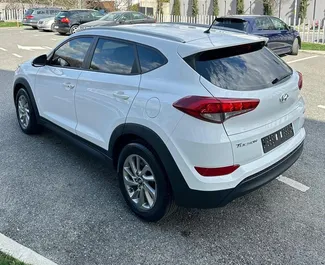 Hyundai Tucson rental. Economy, Comfort, SUV, Crossover Car for Renting in Albania ✓ Without Deposit ✓ TPL, CDW, FDW, Abroad, Young, No Deposit insurance options.