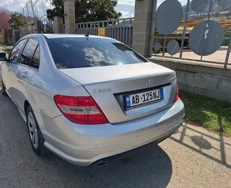 Mercedes-Benz C220 d bérlése. Kényelmes, Prémium típusú autó bérlése Albániában ✓ Letét 100 EUR ✓ Biztosítási opciók: TPL, CDW, SCDW, FDW, Lopás.