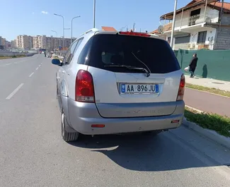 SsangYong Rexton udlejning. Komfort, SUV Bil til udlejning i Albanien ✓ Depositum på 100 EUR ✓ TPL, CDW, SCDW, FDW, Tyveri forsikringsmuligheder.