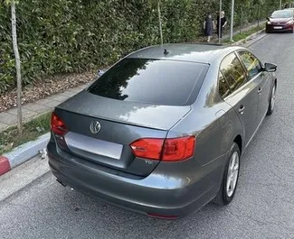 Volkswagen Jetta 2013 car hire in Albania, featuring ✓ Diesel fuel and 140 horsepower ➤ Starting from 38 EUR per day.