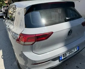 Volkswagen Golf 8 nuoma. Ekonomiškas, Komfortiškas automobilis nuomai Albanijoje ✓ Depozitas 300 EUR ✓ Draudimo pasirinkimai: TPL, CDW, SCDW, Vagystė, Užsienyje, Jaunimas, Jokio indėlio.