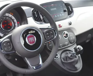 Ενοικίαση αυτοκινήτου Fiat 500 2024 στην Τσεχία, περιλαμβάνει ✓ καύσιμο Βενζίνη και 67 ίππους ➤ Από 24 EUR ανά ημέρα.