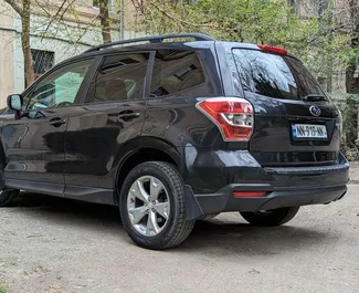 Subaru Forester Limited bérlése. Kényelmes, SUV, Crossover típusú autó bérlése Grúziában ✓ Letét nélkül ✓ Biztosítási opciók: TPL, FDW, Utasok, Lopás, Fiatal.