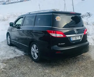 Nissan Quest 2012 car hire in Georgia, featuring ✓ Petrol fuel and 250 horsepower ➤ Starting from 290 GEL per day.