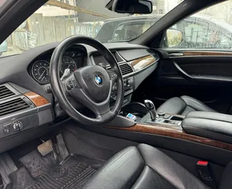 BMW X6 2011 available for rent in Tbilisi, with unlimited mileage limit.