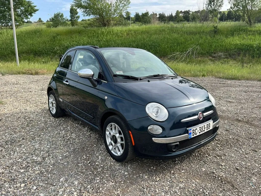 Аренда Fiat 500 Cabrio #9825 в Тбилиси, Грузия ➤ TakeCars.com