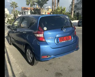 Nissan Note 2021 car hire in Cyprus, featuring ✓ Petrol fuel and 108 horsepower ➤ Starting from 24 EUR per day.