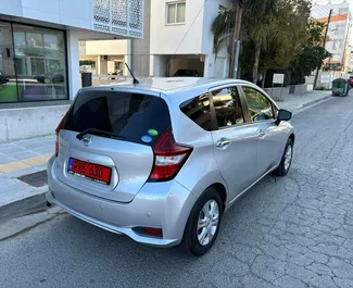 Najem avtomobila Nissan Note 2021 v na Cipru, z značilnostmi ✓ gorivo Bencin in 108 konjskih moči ➤ Od 24 EUR na dan.