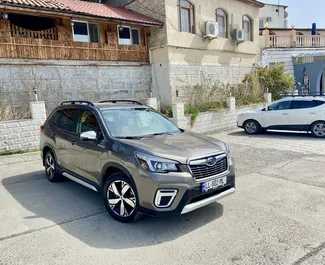 Subaru Forester Limited 2020 car hire in Georgia, featuring ✓ Petrol fuel and 185 horsepower ➤ Starting from 150 GEL per day.