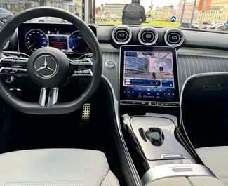 تأجير سيارة Mercedes-Benz C220 d 2022 في في التشيك، تتميز بـ ✓ وقود الديزل وقوة 180 حصان ➤ بدءًا من 91 EUR يوميًا.