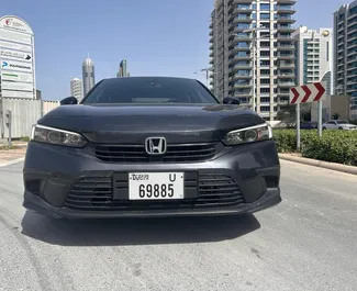 Прокат машини Honda Civic #9668 (Автомат) в Дубаї, з двигуном 2,0л. Бензин ➤ Безпосередньо від Карім в ОАЕ.