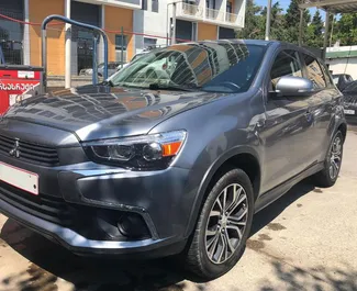 Framvy av en hyrbil Mitsubishi Outlander Sport i Kutaisi, Georgien ✓ Bil #9787. ✓ Växellåda Automatisk TM ✓ 0 recensioner.