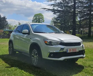 Biluthyrning av Mitsubishi Outlander Sport 2017 i i Georgien, med funktioner som ✓ Bensin bränsle och 169 hästkrafter ➤ Från 90 GEL per dag.