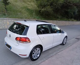 Volkswagen Golf 6 nuoma. Ekonomiškas, Komfortiškas automobilis nuomai Albanijoje ✓ Be užstato ✓ Draudimo pasirinkimai: TPL.