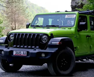 Automobilio nuoma Jeep Wrangler Sahara #10144 su Automatinis pavarų dėže Tbilisyje, aprūpintas 2,0L varikliu ➤ Iš Eugenijus Gruzijoje.