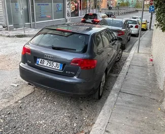 Ενοικίαση Audi A3. Αυτοκίνητο Άνεση, Πρίμιουμ προς ενοικίαση στην Αλβανία ✓ Κατάθεση 100 EUR ✓ Επιλογές ασφάλισης: TPL, CDW, FDW, Χωρίς κατάθεση.