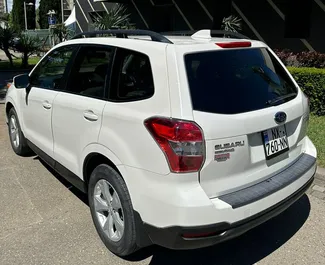 Subaru Forester 2016 pieejams noma Tbilisi, ar neierobežots kilometru limitu.