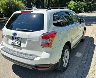 Subaru Forester nuoma. Komfortiškas, Visureigis, Krosas automobilis nuomai Gruzijoje ✓ Be užstato ✓ Draudimo pasirinkimai: TPL, FDW, Vagystė, Užsienyje, Jokio indėlio.