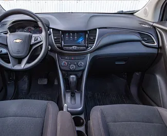 Chevrolet Trax 2017 car hire in Georgia, featuring ✓ Petrol fuel and 138 horsepower ➤ Starting from 105 GEL per day.