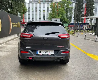 Ενοικίαση Jeep Cherokee. Αυτοκίνητο Άνεση, SUV, Crossover προς ενοικίαση στη Γεωργία ✓ Κατάθεση 300 GEL ✓ Επιλογές ασφάλισης: TPL.