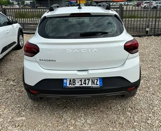 Car Hire Dacia Sandero Stepway #10102 Manual at Tirana airport, equipped with 1.0L engine ➤ From Marenglen in Albania.