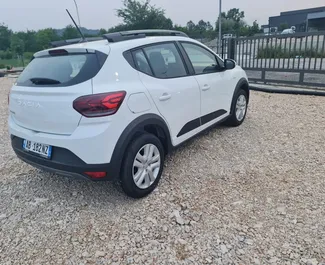 Car Hire Dacia Sandero Stepway #10107 Automatic at Tirana airport, equipped with 1.0L engine ➤ From Marenglen in Albania.