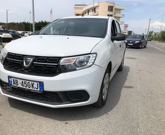 Car Hire Dacia Sandero #9950 Manual in Tirana, equipped with 1.5L engine ➤ From Erand in Albania.