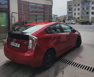 Toyota Prius rental. Economy, Comfort Car for Renting in Georgia ✓ Without Deposit ✓ TPL, FDW, Passengers, Theft, No Deposit insurance options.