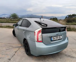 Toyota Prius 2013 car hire in Georgia, featuring ✓ Hybrid fuel and 136 horsepower ➤ Starting from 65 GEL per day.