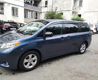 Car Hire Toyota Sienna #10096 Automatic in Tbilisi, equipped with 3.5L engine ➤ From Lasha in Georgia.