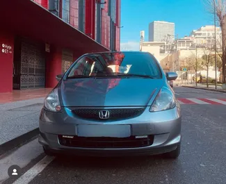 Biludlejning Honda Jazz #10093 Automatisk i Tirana lufthavn, udstyret med 1,4L motor ➤ Fra Kristi i Albanien.