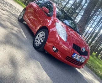 Toyota Yaris 2009 car hire in Montenegro, featuring ✓ Petrol fuel and 65 horsepower ➤ Starting from 35 EUR per day.