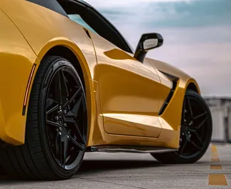 Ενοικίαση Chevrolet Corvette. Αυτοκίνητο Πρίμιουμ, Πολυτέλεια, Κάμπριο προς ενοικίαση στη Γεωργία ✓ Κατάθεση 800 GEL ✓ Επιλογές ασφάλισης: TPL, FDW, Κλοπή.