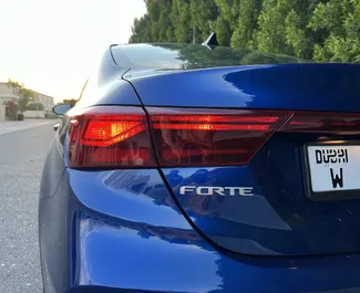 Kia Forte 대여. 아랍에미리트에서에서 대여 가능한 경제, 편안함 차량 ✓ 1000 AED의 보증금 ✓ TPL 보험 옵션.