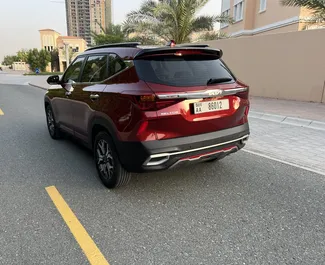 Kia Seltos rental. Economy, Comfort, Crossover Car for Renting in the UAE ✓ Deposit of 1000 AED ✓ TPL insurance options.