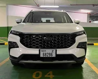 Frontvisning av en leiebil Ford Territory i Dubai, De Forente Arabiske Emirater ✓ Bil #10227. ✓ Automatisk TM ✓ 0 anmeldelser.