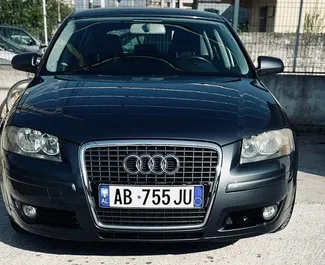 Alquiler de coches Audi A3 n.º 10041 Manual en el aeropuerto de Tirana, equipado con motor de 2,0L ➤ De Armand en Albania.