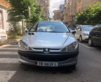 Najem avtomobila Peugeot 206 #9932 z menjalnikom Priročnik v v Tirani, opremljen z motorjem 1,2L ➤ Od Erand v v Albaniji.