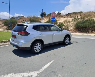 Petrol 2.0L engine of Nissan X-Trail 2022 for rental in Limassol.