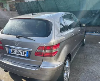 Biluthyrning av Mercedes-Benz B-Class 2007 i i Albanien, med funktioner som ✓ Diesel bränsle och 165 hästkrafter ➤ Från 25 EUR per dag.