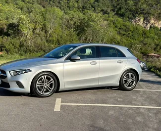 Mercedes-Benz A180 cdi 2021 automobilio nuoma Juodkalnijoje, savybės ✓ Dyzelinas degalai ir 116 arklio galios ➤ Nuo 38 EUR per dieną.