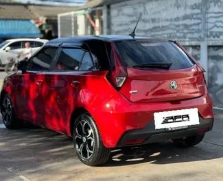 Alquiler de coches MG 3 2022 en Tailandia, con ✓ combustible de Gasolina y 102 caballos de fuerza ➤ Desde 600 THB por día.