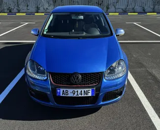 Automobilio nuoma Volkswagen Golf 5 #9895 su Rankinis pavarų dėže Durrese, aprūpintas 1,4L varikliu ➤ Iš Xhuljan Albanijoje.