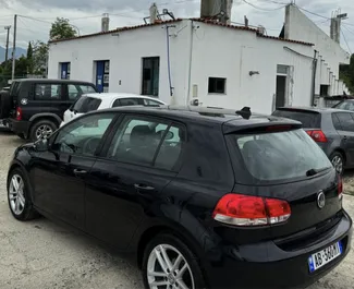 Ενοικίαση αυτοκινήτου Volkswagen Golf 6 #10311 με κιβώτιο ταχυτήτων Αυτόματο στο αεροδρόμιο των Τιράνων, εξοπλισμένο με κινητήρα 1,6L ➤ Από Enea στην Αλβανία.