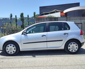 Auton vuokraus Volkswagen Golf 5 #10432 Manuaalinen Tiranassa, varustettuna 1,6L moottorilla ➤ Arturltä Albaniassa.