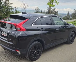 Petrol 1.5L engine of Mitsubishi Eclipse Cross 2018 for rental in Tbilisi.