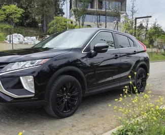 Mitsubishi Eclipse Cross 2018 car hire in Georgia, featuring ✓ Petrol fuel and 177 horsepower ➤ Starting from 150 GEL per day.